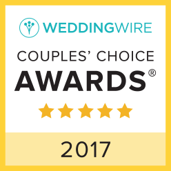 WeddingWire Couple's Choice Award 2017