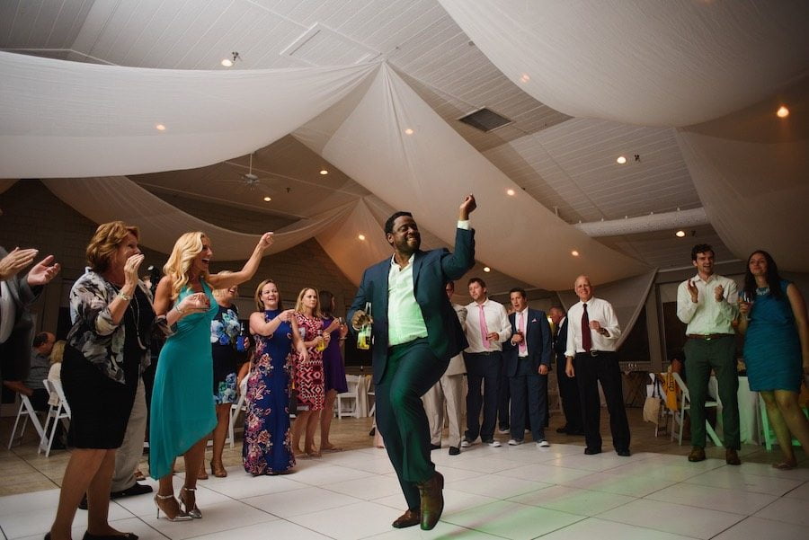 Wedding Reception playlist got the guests on the dance floor