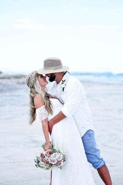 beach island wedding near masons inlet